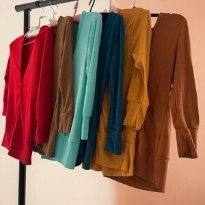 Zenana Cardigan Stylish Women's Sweater Bundle Collection Snap Button Lot of 6